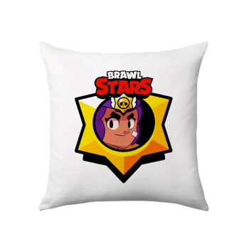 Brawl Stars Shelly, Sofa cushion 40x40cm includes filling