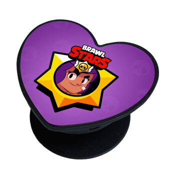 Brawl Stars Shelly, Phone Holders Stand  καρδιά Μαύρο Βάση Στήριξης Κινητού στο Χέρι