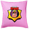 Sofa cushion Pink 50x50cm includes filling