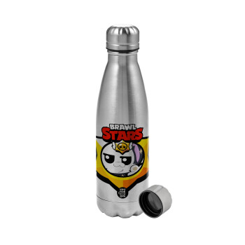 Brawl Stars Kit, Metallic water bottle, stainless steel, 750ml