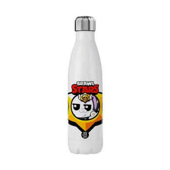 Brawl Stars Kit, Μεταλλικό παγούρι θερμός (Stainless steel), διπλού τοιχώματος, 750ml