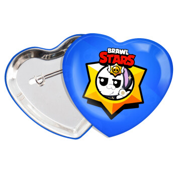 Brawl Stars Kit, Κονκάρδα παραμάνα καρδιά (57x52mm)