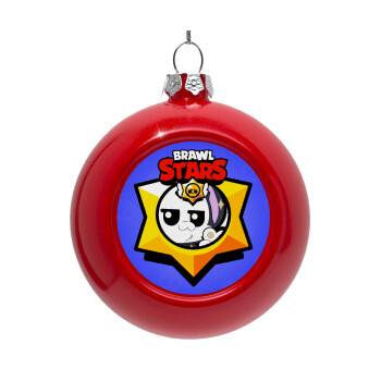 Brawl Stars Kit, Red Christmas tree ornament bauble 8cm