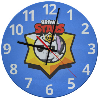 Brawl Stars Kit, Ρολόι τοίχου γυάλινο (30cm)