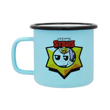 Brawl Stars Kit, Κούπα Μεταλλική εμαγιέ ΜΑΤ σιέλ 360ml