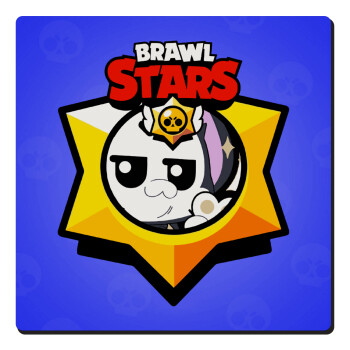 Brawl Stars Kit, Τετράγωνο μαγνητάκι ξύλινο 6x6cm