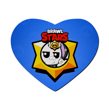 Brawl Stars Kit, Mousepad καρδιά 23x20cm