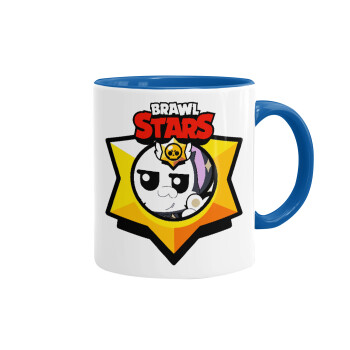 Brawl Stars Kit, Mug colored blue, ceramic, 330ml