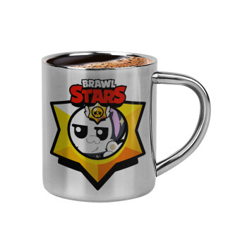 Brawl Stars Kit, Double-wall metal cup for espresso (220ml)