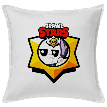 Brawl Stars Kit, Sofa cushion White 50x50cm includes filling