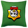 Sofa cushion Green 50x50cm includes filling