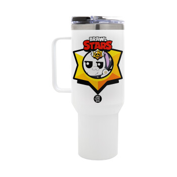 Brawl Stars Kit, Mega Tumbler με καπάκι, διπλού τοιχώματος (θερμό) 1,2L