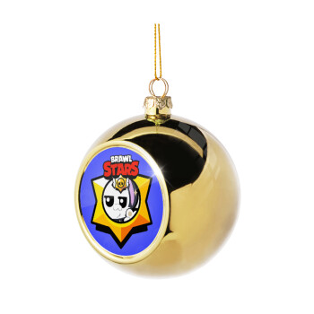 Brawl Stars Kit, Golden Christmas tree ball ornament 8cm