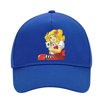 Candy, Ultimate Adult Hat BLUE, (100% COTTON DRILL, ADULT, UNISEX, ONE SIZE)