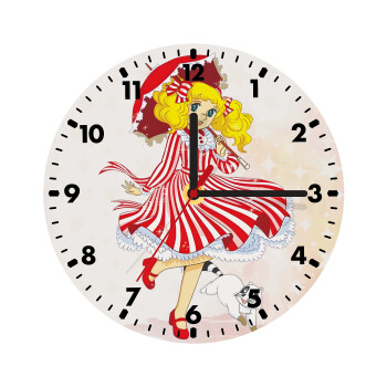 Candy, Wooden wall clock (20cm)