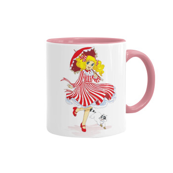 Candy, Mug colored pink, ceramic, 330ml