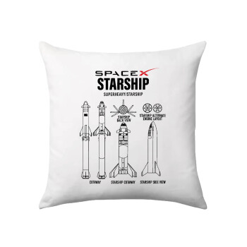 Space X, Sofa cushion 40x40cm includes filling