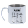 Mug Stainless steel double wall 400ml