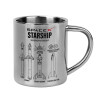 Mug Stainless steel double wall 300ml