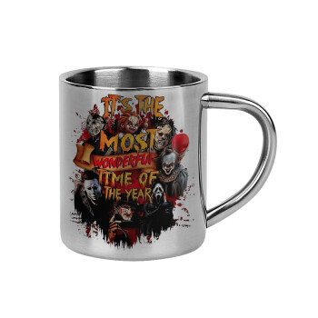 Halloween it's most wonderful time of the year, Mug Stainless steel double wall 300ml