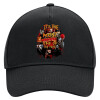 Adult Ultimate Hat BLACK, (100% COTTON DRILL, ADULT, UNISEX, ONE SIZE)