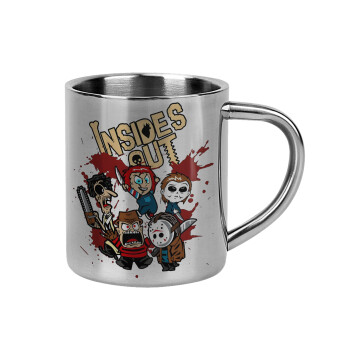 Halloween Inside out, Mug Stainless steel double wall 300ml