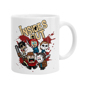 Halloween Inside out, Ceramic coffee mug, 330ml