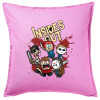 Sofa cushion Pink 50x50cm includes filling