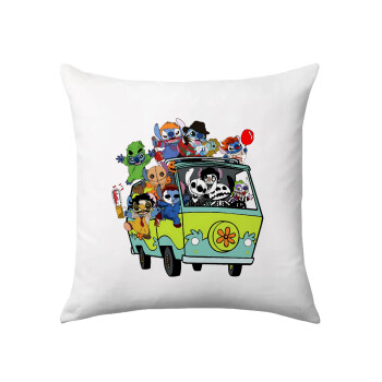 Stitch Halloween, Sofa cushion 40x40cm includes filling