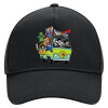 Adult Ultimate Hat BLACK, (100% COTTON DRILL, ADULT, UNISEX, ONE SIZE)