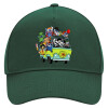 Adult Ultimate Hat GREEN, (100% COTTON DRILL, ADULT, UNISEX, ONE SIZE)