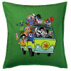 Sofa cushion Green 50x50cm includes filling