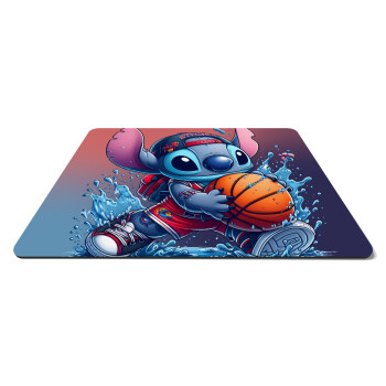 Stitch Basketball, Mousepad rect 27x19cm