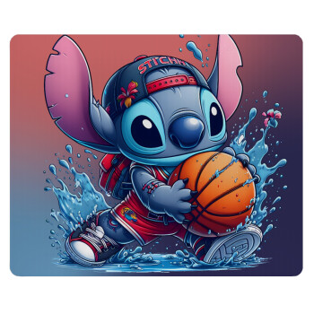 Stitch Basketball, Mousepad rect 23x19cm