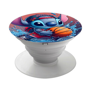 Stitch Basketball, Phone Holders Stand  Λευκό Βάση Στήριξης Κινητού στο Χέρι