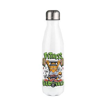 Garfield Fitness, Metal mug thermos White (Stainless steel), double wall, 500ml