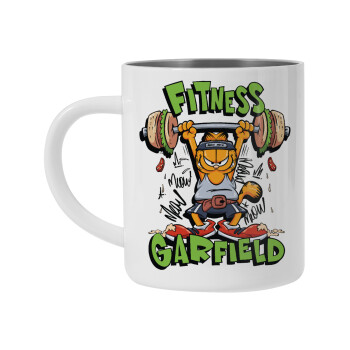 Garfield Fitness, Mug Stainless steel double wall 300ml