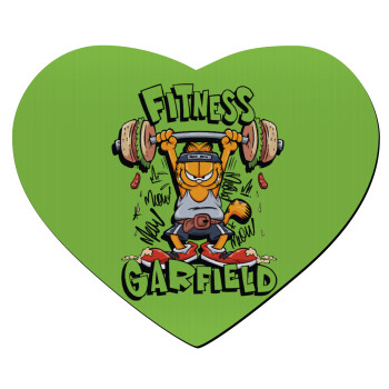 Garfield Fitness, Mousepad heart 23x20cm