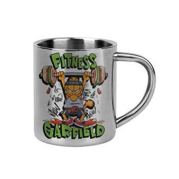 Garfield Fitness, Mug Stainless steel double wall 300ml