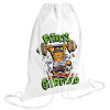 Backpack pouch GYMBAG white (28x40cm)