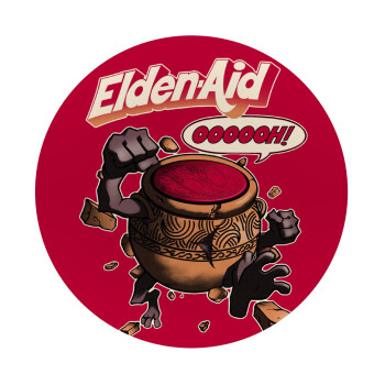 Elden-Aid, Elden Ring inspired , Mousepad Round 20cm