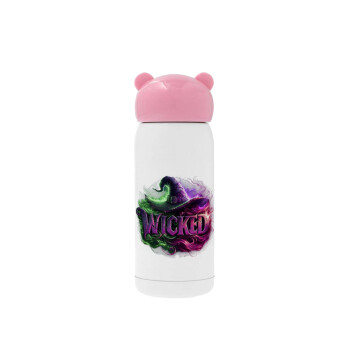 Wicked, Pink stainless steel thermal flask, 320ml