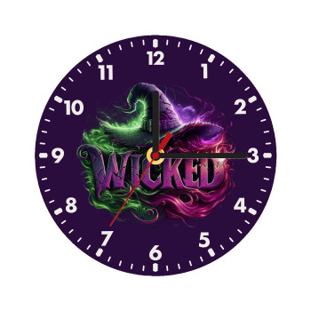 Wicked, Wooden wall clock (20cm)