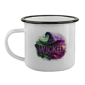 Wicked, Κούπα εμαγιέ με μαύρο χείλος 360ml