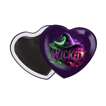 Wicked, Μαγνητάκι καρδιά (57x52mm)