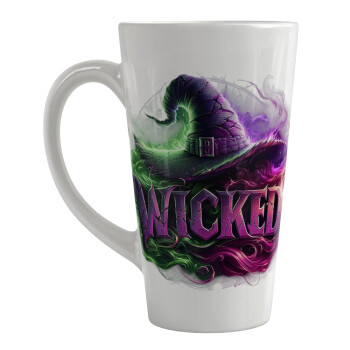 Wicked, Κούπα κωνική Latte Μεγάλη, κεραμική, 450ml