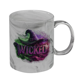 Wicked, Mug ceramic marble style, 330ml