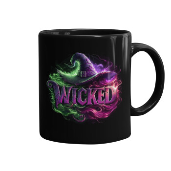 Wicked, Mug black, ceramic, 330ml