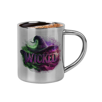 Wicked, Double-wall metal cup for espresso (220ml)