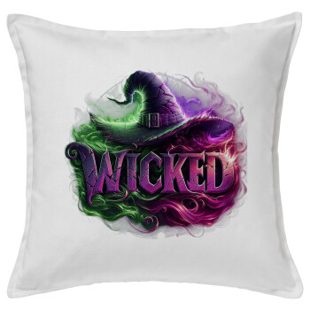 Wicked, Sofa cushion White 50x50cm includes filling